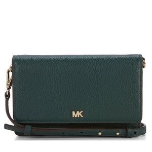 NWT Michal Kors Leather Phone Crossbody